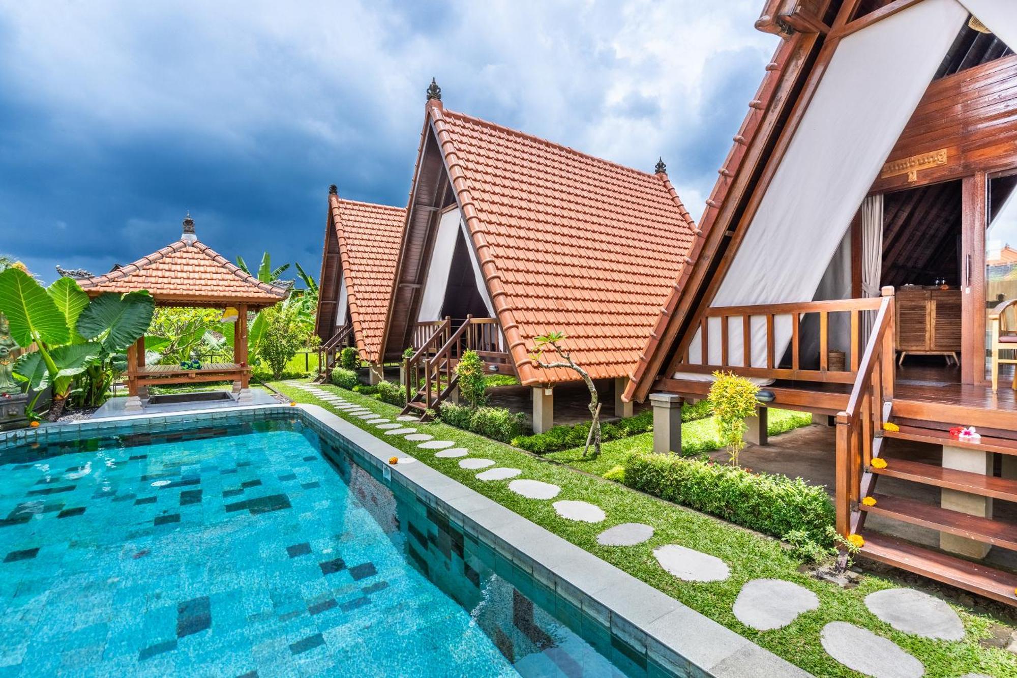 Lumbung Sari Villa Ubud Exterior foto